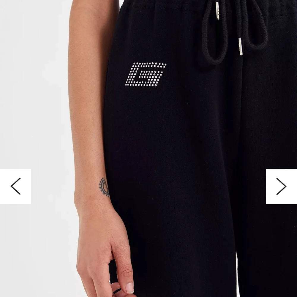 I.AM.GIA Black High-Rise Drawstring Joggers - Picture 3 of 5